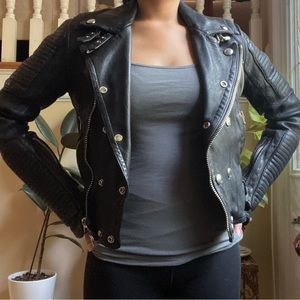 Burberry Leather Jacket✨